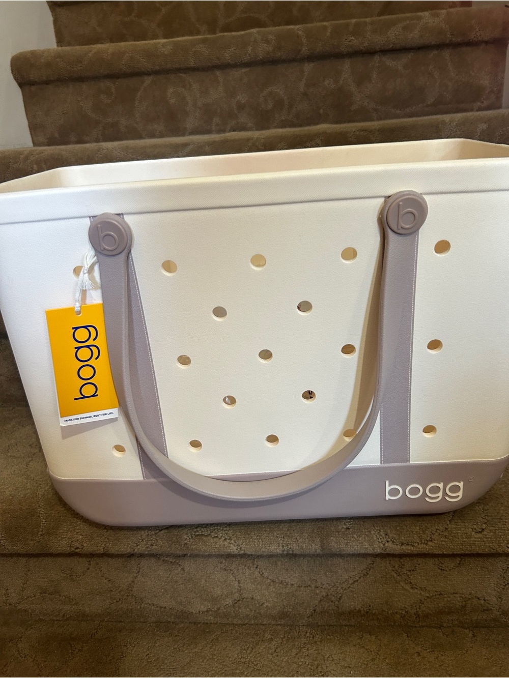 - NWT MUSHROOM VARSITY LARGE BOGG BAG